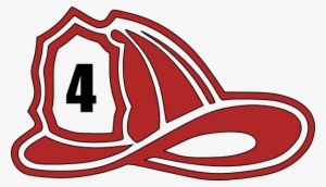 Red Fire Truck Clipart Kid - Fire Helmet Clip Art