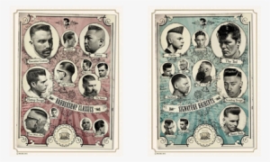 “the Barbershop Classics'' And ''the Signature Haircuts” - Barbershop Classic Poster