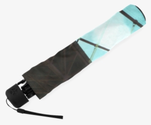 Green Bokeh Golden Gate Bridge Foldable Umbrella Video - Umbrella