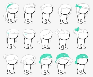 More Homestuck Hair Sprites By Caecii Art Base, I'm - Homestuck Sprite Base Hair Vk