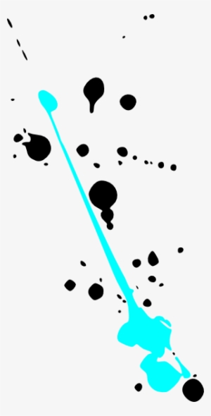 Blue Paint Splatter Png, Svg Clip Art For Web Download - Orange Paint Splash Png