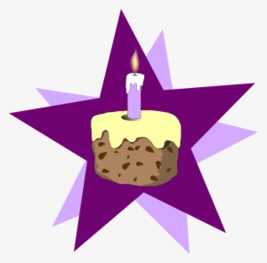 Banner Freeuse Library Bakery At Getdrawings Com Free - Purple Birthday Cake Clip Art