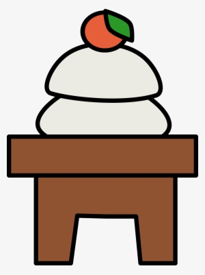 This Free Icons Png Design Of Kagami Mochi