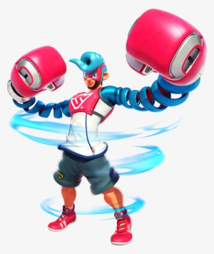 Nintendo Arms Png - Nintendo Arms Spring Man