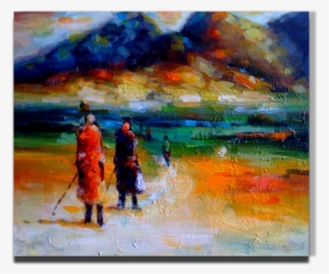 The Long Way Home By Eddie Kagimu £400 At The Rhys-eliasgallery - Painting