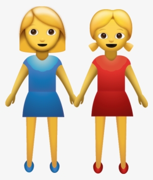 Download Ai File - Two Women Holding Hands Emoji