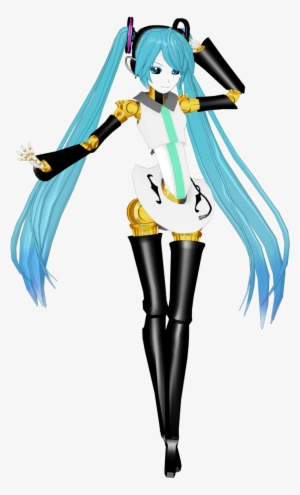Denpa Robot Miku - Robot Mmd Models