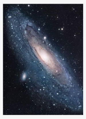 Png Black And White Download Galaxy Stars Effect Colors - Andromeda Galaxy