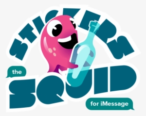 Stickers And Animated Squid Logo - Squid