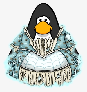 Masquerade Ball Gown From A Player Card - Club Penguin