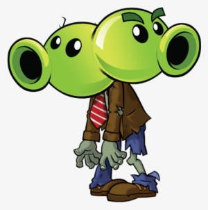Split Pea Zombie - Plants Vs Zombies Zombie Pea