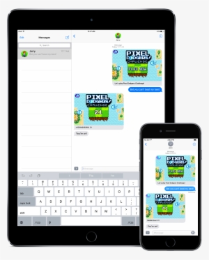 Challenge Your Friends Over Imessage - Iphone