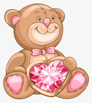Pink Teddy Bear Png