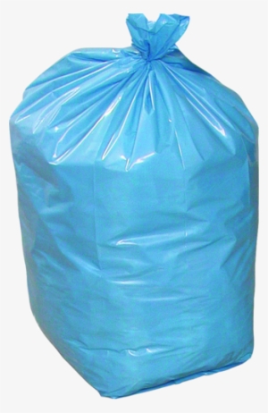 Plastic Printed Biodegradable Bags, Capacity - Blue Trash Bags Png
