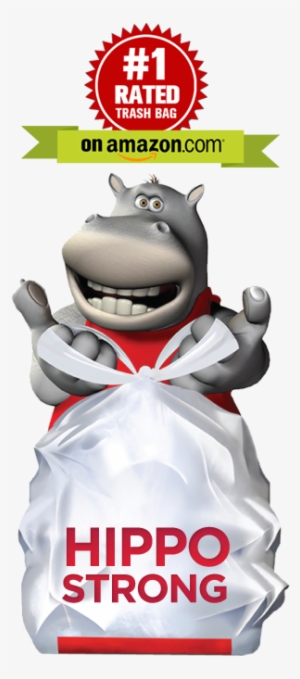 Try Hippo Sak® Tall Kitchen Trash Bags With Strong - Great White Shark