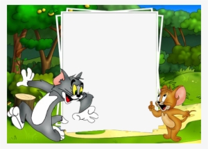 Moldura Para Fotos Infantil Tom E Jerry Disney Frames, - Tom And Jerry Frame