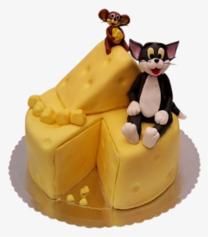 Best Custom Cakes Nyc - Tom And Jerry Birthday Cake Png