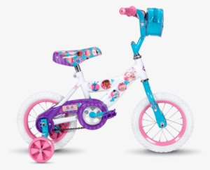 12" Disney Doc Mcstuffins Girls' Bike With Blue Bag - Doc Mcstuffins Bike