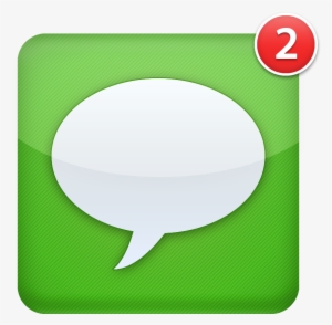 Graphic Library Library Icon Transparent Imessage - Text Message Icon