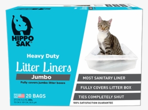 Jumbo Litter Liners - Hippo Sak Plant Based - Tall Kitchen Bags