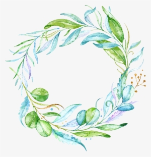 Clip Art Download Leaf Watercolor Painting Plant Leaves - Garten-blumen-hochzeits-einladungs-bauch-band Einladungsbanderole