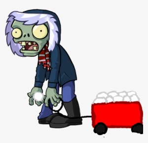 Snowball Thrower Zombie - Plants Vs Zombies Ice Zombie