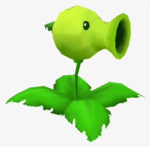 3d Peashooter - Plants Vs Zombies Gif Png