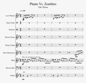 Zombies Sheet Music 1 Of 14 Pages - Music