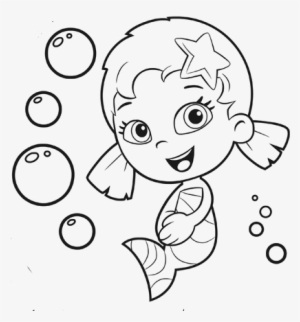 Bubble Guppies Clipart Cartoon Clip Art - Bubble Guppies Coloring Page ...