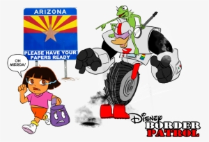 Some Of His Other Fanwork - Welcome To Arizona Sign