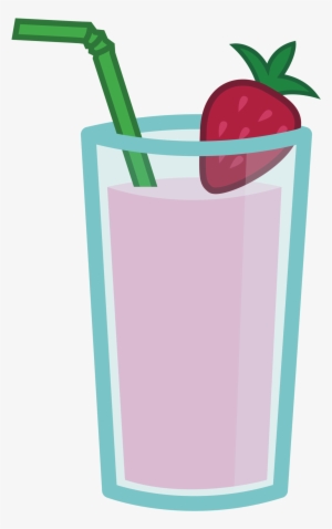 Image Freeuse Stock Milkshake Green Free On Dumielauxepices - Strawberry Banana Smoothie Cartoon