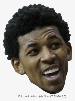 Nick Young, Los Angeles Lakers - Lace Wig