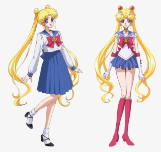 Sailor Moon Crystal Render By Luna Ris-d7gg8or - Sailor Moon Crystal Serena