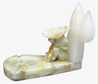 Mexican Onyx Ashtray - Man