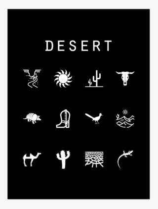 Camels And Cactus And Cows Oh My The Desert Is Everyone's - Graphic Design