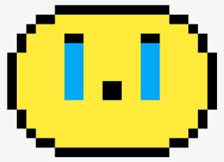 Cry Emoji - Koro Sensei Pixel Art