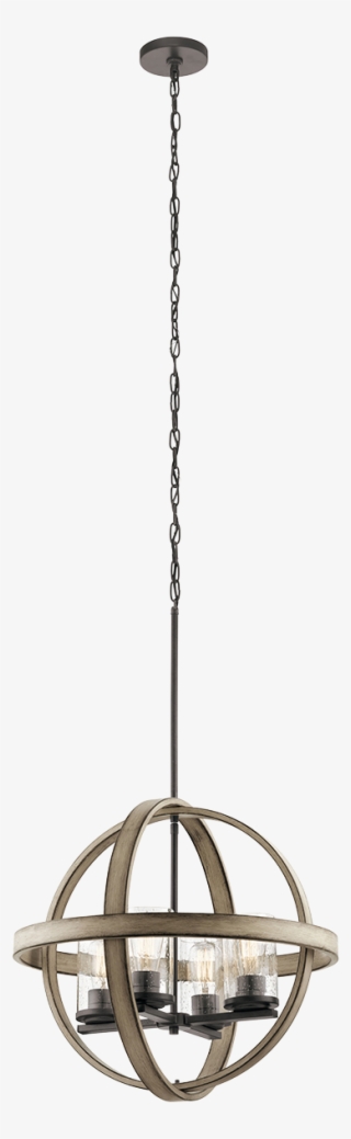 Teddy Does Not Like Barrington 4 Light Orb Pendant