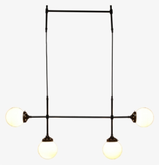 Glass Ball Junction Light - Ceiling Fixture