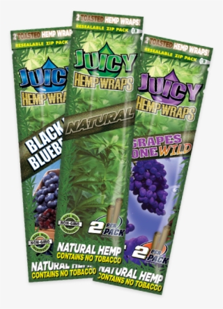 Juicy Wraps Are Made With Their Famous Triple- Dip® - Grape