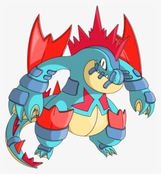Pokemon 10159 Shiny Mega Feraligatr Pokedex - Feraligatr Shiny Totodile