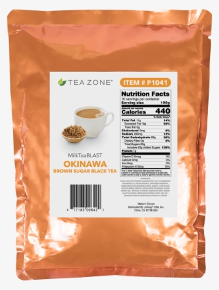 Tea Zone Milkteablast Okinawa Brown Sugar Powder ,