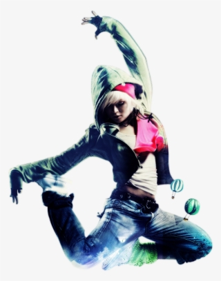 We Are Travelling Creatures - Dancer Girl Jump Art Poster 36x24 Inch (91x61 Cm)