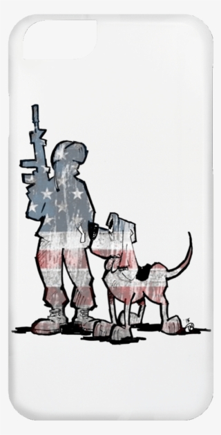 Soldier Hound Iphone 6 Case - Cartoon
