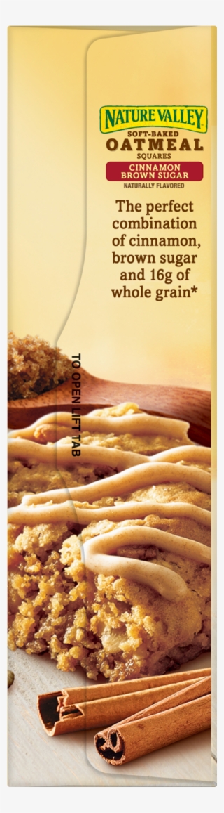 Nature Valley Soft Baked Oatmeal Squares Cinnamon Brown