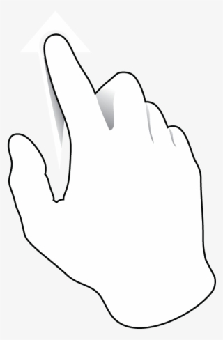 Swipe Up To Spread Planets Out, Down To Pull Them In - Swipe Up White Png