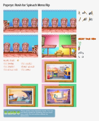 Menu Screen - Architecture