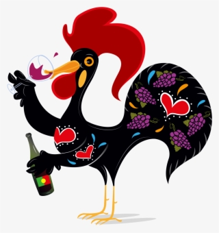 Wine Clipart Png - Rooster Of Barcelos