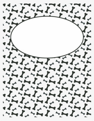 Best Templates, Binder Cover Templates, Printable Binder - Dog Bone Border Clip Art