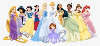 Disney Princesses Clipart Png Disney Princess Sophia - Disney Princess Years