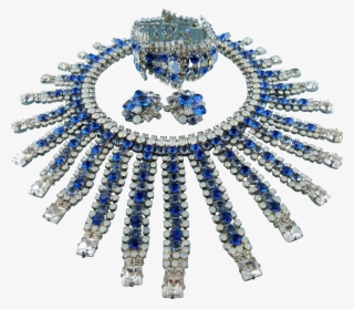 Designer Signed Robert Sorrell Sapphire Blue White - Diamond